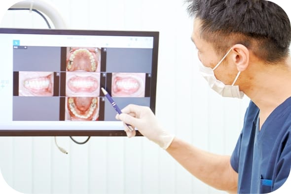 現状とリスクを説明し、最適な治療方針のご提案