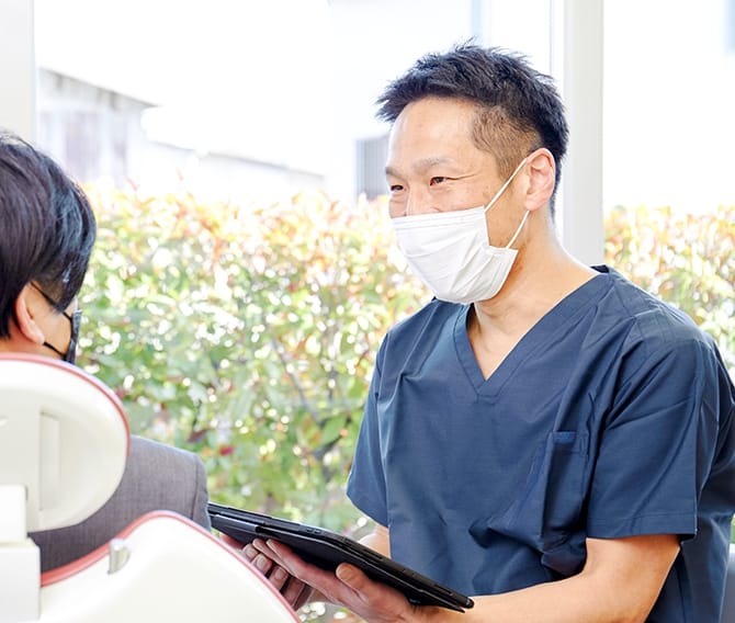 長く通ってほしいから、少しでも、安心してもらえるように向き合い、寄り添い、一緒に考える。